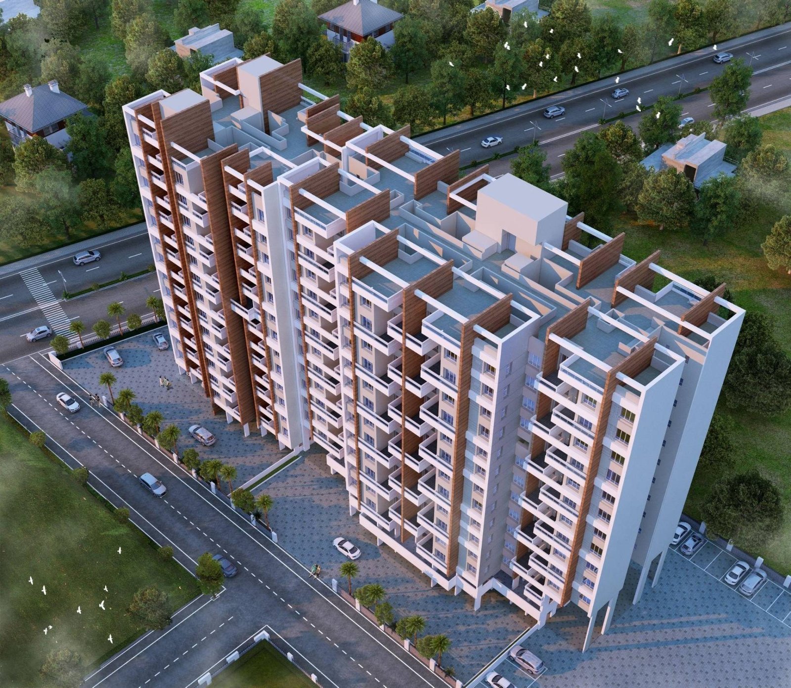 Ganga Hillshire by Goel Ganga Developments